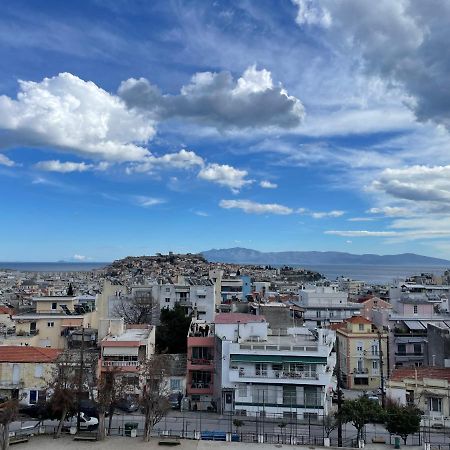George & Nia Apartment - Central Kavala With Panoramic Terrace View 外观 照片
