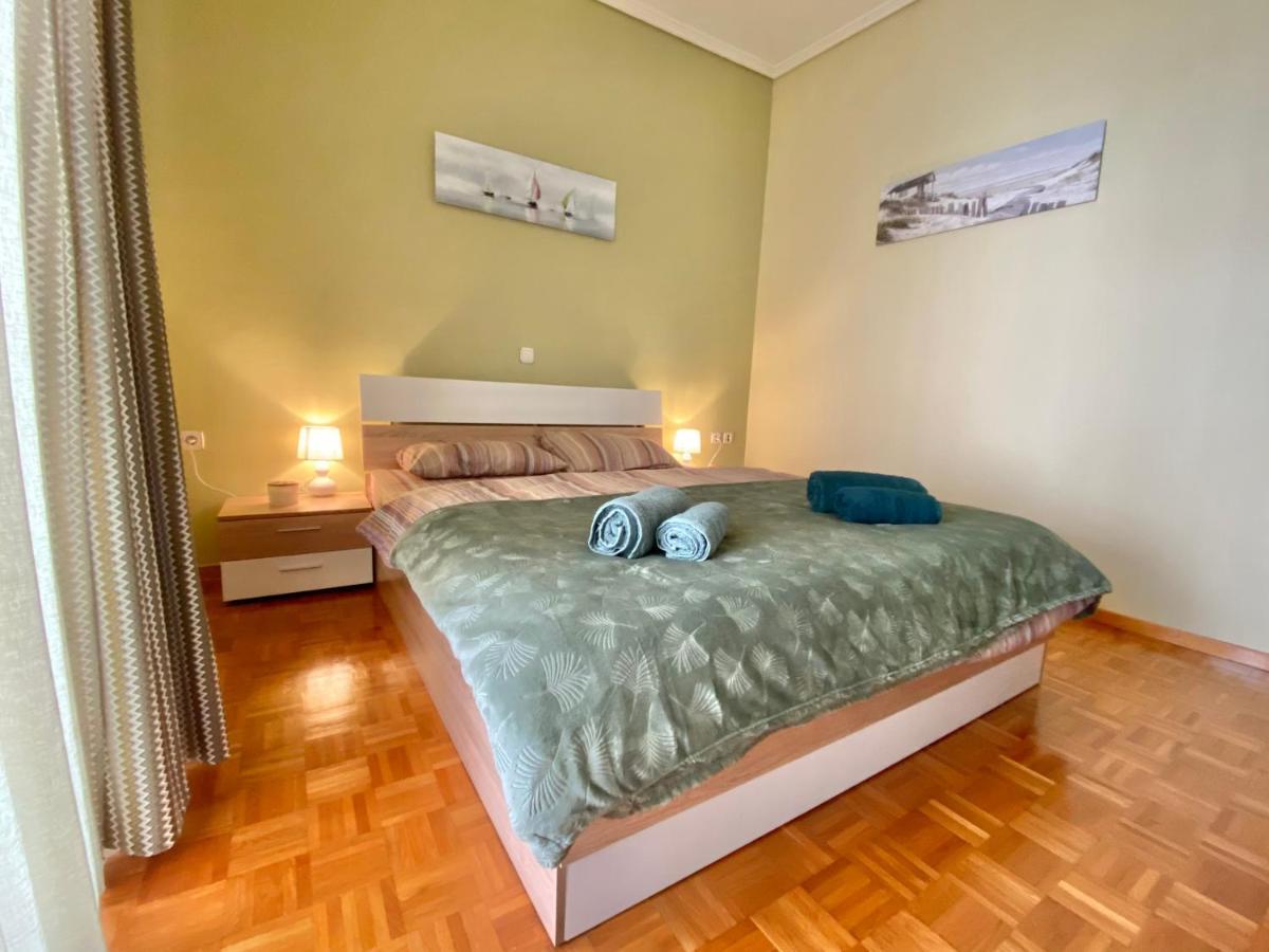George & Nia Apartment - Central Kavala With Panoramic Terrace View 外观 照片