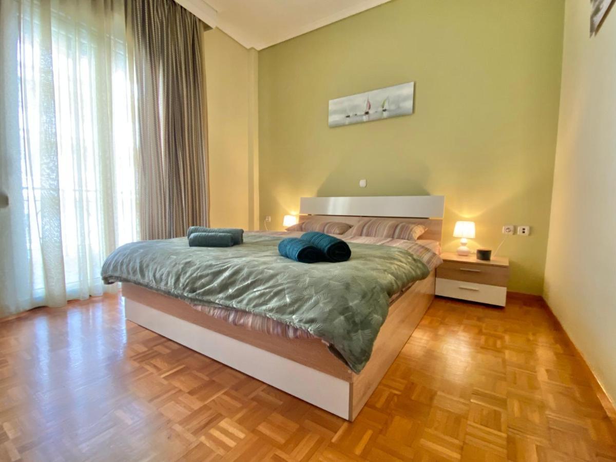 George & Nia Apartment - Central Kavala With Panoramic Terrace View 外观 照片