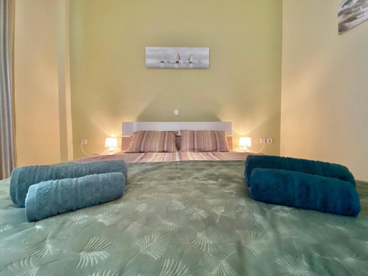 George & Nia Apartment - Central Kavala With Panoramic Terrace View 外观 照片