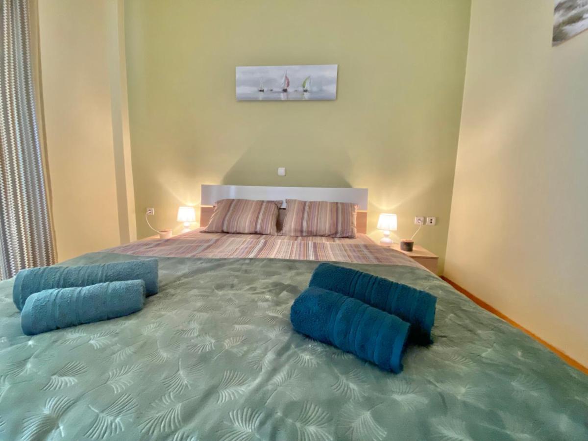 George & Nia Apartment - Central Kavala With Panoramic Terrace View 外观 照片